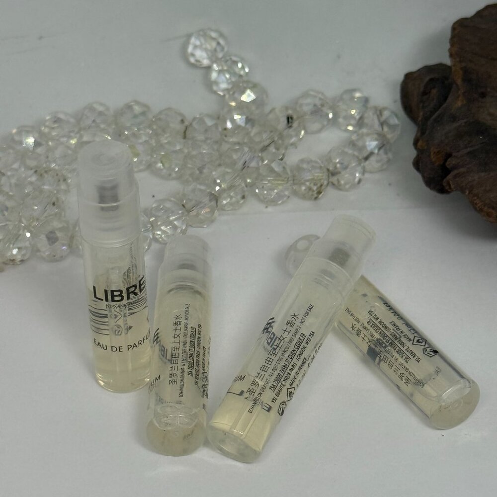 4x YSL Yves Saint Laurent Libre EDP Spray for Women - .04 fl oz Vial in Card - Picture 6 of 7